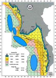 Myanmar Offshore Fisheries Report Species Locations